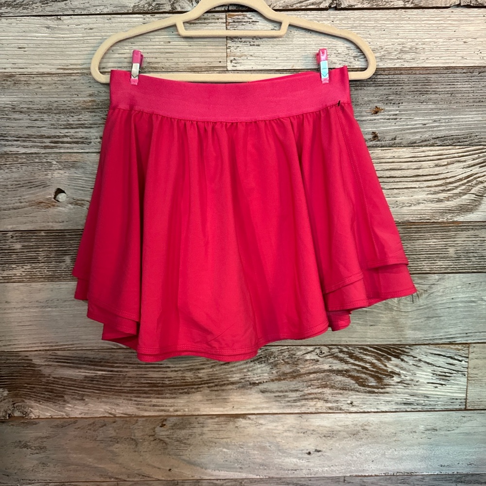 Gianni Bini Vibrant Pink Skater Skort